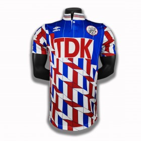 Jalkapallo Pelipaidat AFC Ajax Retro Vieraspaita 1990 Lyhythihainen